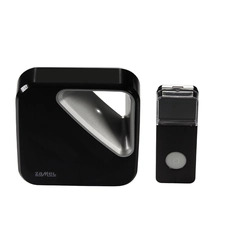 Battery wireless doorbell, ZUMBA, range 150 meters, TYPE:ST-390, black