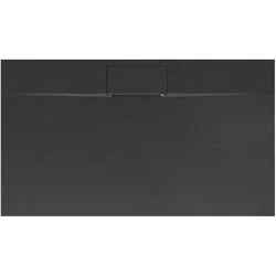 Bazalt Long Black Duschwanne 80x120