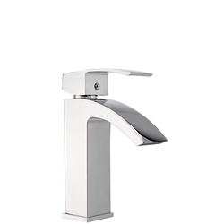 Rea Enzo Chrome Low Basin Mixer