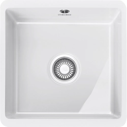 Franke Kubus ceramic sink, KBK 110-40, Glacier