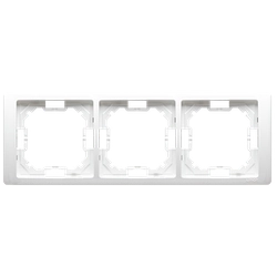 Frame 3-krotna Neos universal horizontal and vertical white Simon Basic BMRC3/11