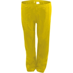 Rain set (trousers/jacket), sizeM, yellow