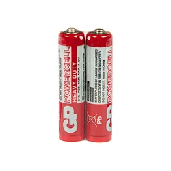 AAA zinc-carbon battery 1.5 R3 GP 2 Pieces