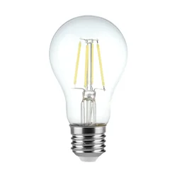 Becuri LED - GLS E27 - IP20 - Clar - 4 Wați - 400 Lumeni - 6500K - 2 Ani