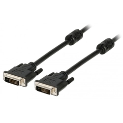 Nedis DVI cable with ferrite interference filter - 3 m