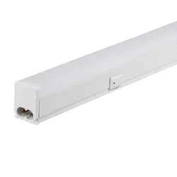 Bela LED letva - vgrajena - T5 - Samsung - IP20 - 16W - 1600 lumnov - 4000K - 5 let