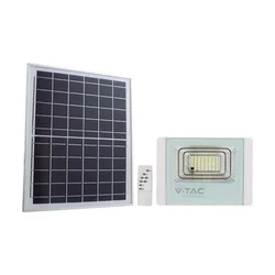 Beli solarni reflektorji - 16W - IP65 - 1050 Lumni - 4000K