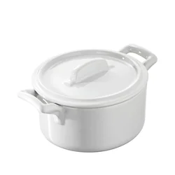 Belle cuisine blanchepot met deksel, wit