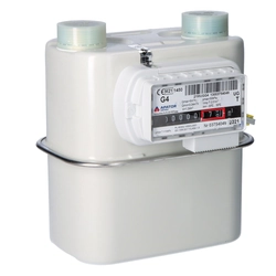 Bellows gas meter G4 - with pulse transmitter, Metrix