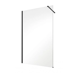 Besco Eco-N Black Walk-In sprchová stena 110x195 cm - dodatočná ZĽAVA 5% s kódom BESCO5