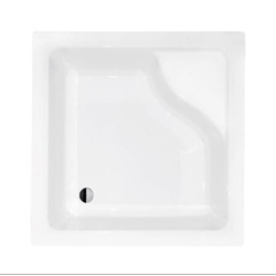 Besco Igor square shower tray 80 x 80 cm - ADDITIONALLY 5% DISCOUNT FOR CODE BESCO5