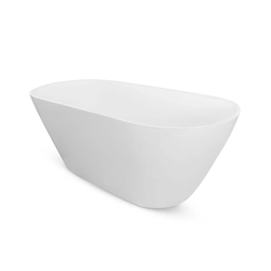 Besco Moya Freestanding Bathtub 160 + graphite click-clack cleaned from the top - additionally 5% DISCOUNT on the code BESCO5