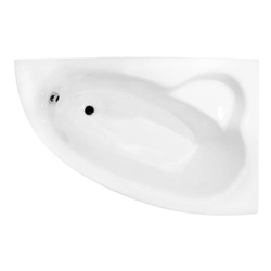 Besco Natalia asymmetrische Badewanne 150x100 rechts - ZUSÄTZLICH 5% RABATT FÜR CODE BESCO5