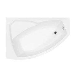 Besco Rima asymmetric bathtub 160 x 100 left - ADDITIONALLY 5% DISCOUNT FOR CODE BESCO5