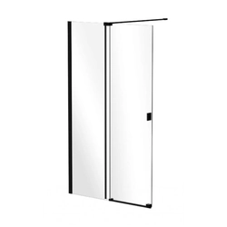 Besco Vayo Black Walk In cabin 110 cm - επιπλέον 5% ΕΚΠΤΩΣΗ στον κωδικό BESCO5