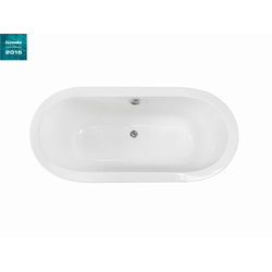 Besco Victoria fritstående badekar 185 indbygget - YDERLIGERE 5% RABAT FOR KODE BESCO5