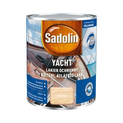 Beskyttende lak til træ Sadolin Yacht farveløs halvmat 0,75L