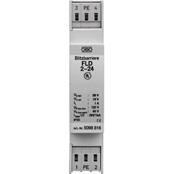 Bettermann Ogranicznik przepięć dla systeem dwużyłowych 19VAC/28VDC (5098727)