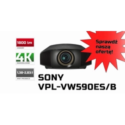 4K projektor SONY VPL-VW590ES / B + držák + 4K 10m kabel volejte 666 073 847 prezentace