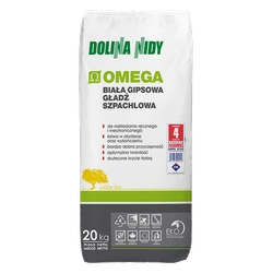 Bílá sádrová omítka Omega Dolina Nidy 20 kg