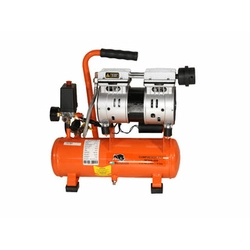 Bisonte SC008-009 elektrische zuigercompressor Inlaatlucht: 94 l/min | 9 l | 8 balk | Olievrij | 230 V