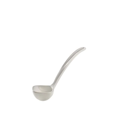 Black melamine sauce ladle