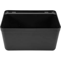 BLACK PP TROLLEY CONTAINER 33,5x23,1x18CM