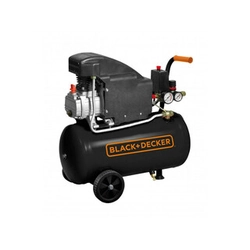 Black+Decker BD160/24 compresor electric cu piston Aer admis: 160 l/min | 24 l | 8 bar | Lubrificat cu ulei | 230 V