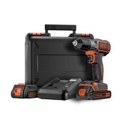 Black&Decker Bohrschrauber ASD18KB 18 V 2 x Akku 1.5 Ah