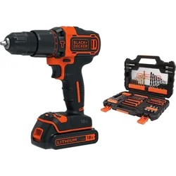 Black&Decker grąžtas/suktuvas 18 V 1 x akumuliatorius 1.5 Ah