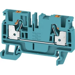 Bloc terminal de trecere Weidmüller A2C 4 BL 2051210000