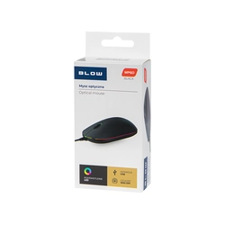 BLOW MP-60 USB optisk mus, sort