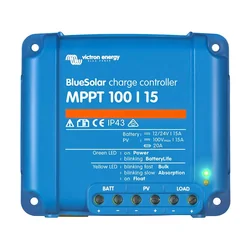BlueSolar MPPT 100/15 Victron Energy laadregelaar