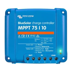 BlueSolar MPPT 75/10 Victron Energy laadregelaar