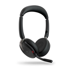 Bluetooth-навушники Jabra з мікрофоном Evolve2 65 Flex Black