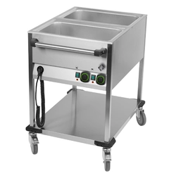 BMPK 2120 ﻿﻿Liikuv bain-marie 2-komorowy