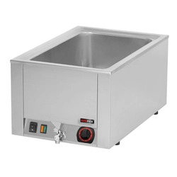 BMV - 1120 ﻿Bain marie GN 1/1 - 200 single με βρύση