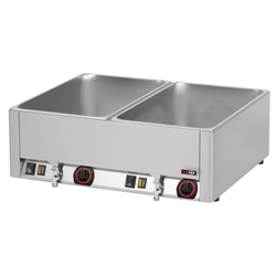 BMV - 2115 ﻿Bain marie GN 1/1 - 150 dubbel med kran