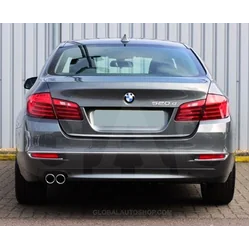 BMW 5 F10 F18 KRÓM csíkos króm motorháztető tuning