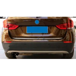 BMW X1 E84 - BANĂ CROMATĂ cromată pe capacul portbagajului Spate