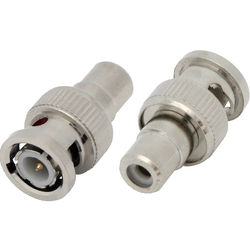 BNC PLUG-RCA SOCKET perėjimas 1 Vnt