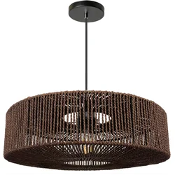 Boho Hanglamp APP1295-1CP Bruin