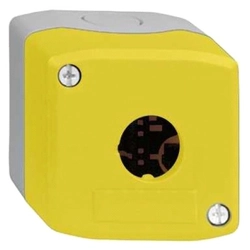 Boîtier cassette Schneider Electric 1-otworowa 22mm IP65 jaune XALK01