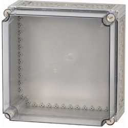 Boîtier Eaton 375 x 375 x 225mm IP65 couvercle transparent CI44E-200 (036182)