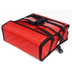 Bolsa de pizza para proveedor 2x Cartón 45x45 Furmis calentado T2lp/Czerwona N