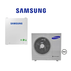 Bomba de calor Samsung 8kW monobloco 3-faz AE080RXYDGG/EU + Controlador MIM-E03CN + WiFi MIM-H04EN