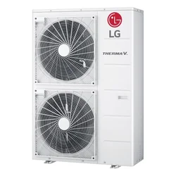 Bomba de calor split LG Therma V 12 kW unidad externa