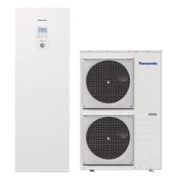 Bomba de calor todo en uno PANASONIC AQUAREA T-CAP split H Generation, KIT-AXC12HE8 (WH-ADC0916H9E8 + WH-UX12HE8) 3-fazowe