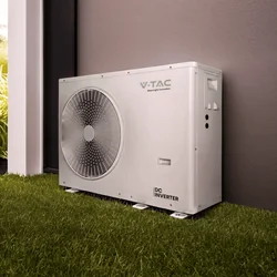 Bombas de calor - ATW Monobloco - R32 - Ventilador DC - 220-240V - 1 fase 10kW com aquecedor de reserva 3kW