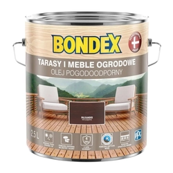Bondex Weatherproof Oil Rosewood 2,5 l